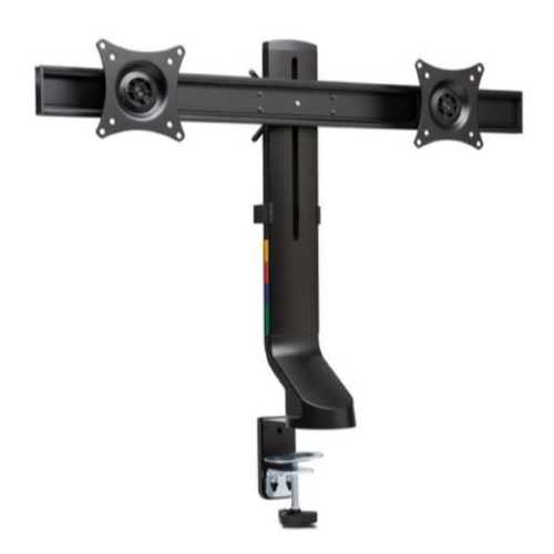 Braccio salvaspazio per monitor doppio SmartFitÂ®-Kensington